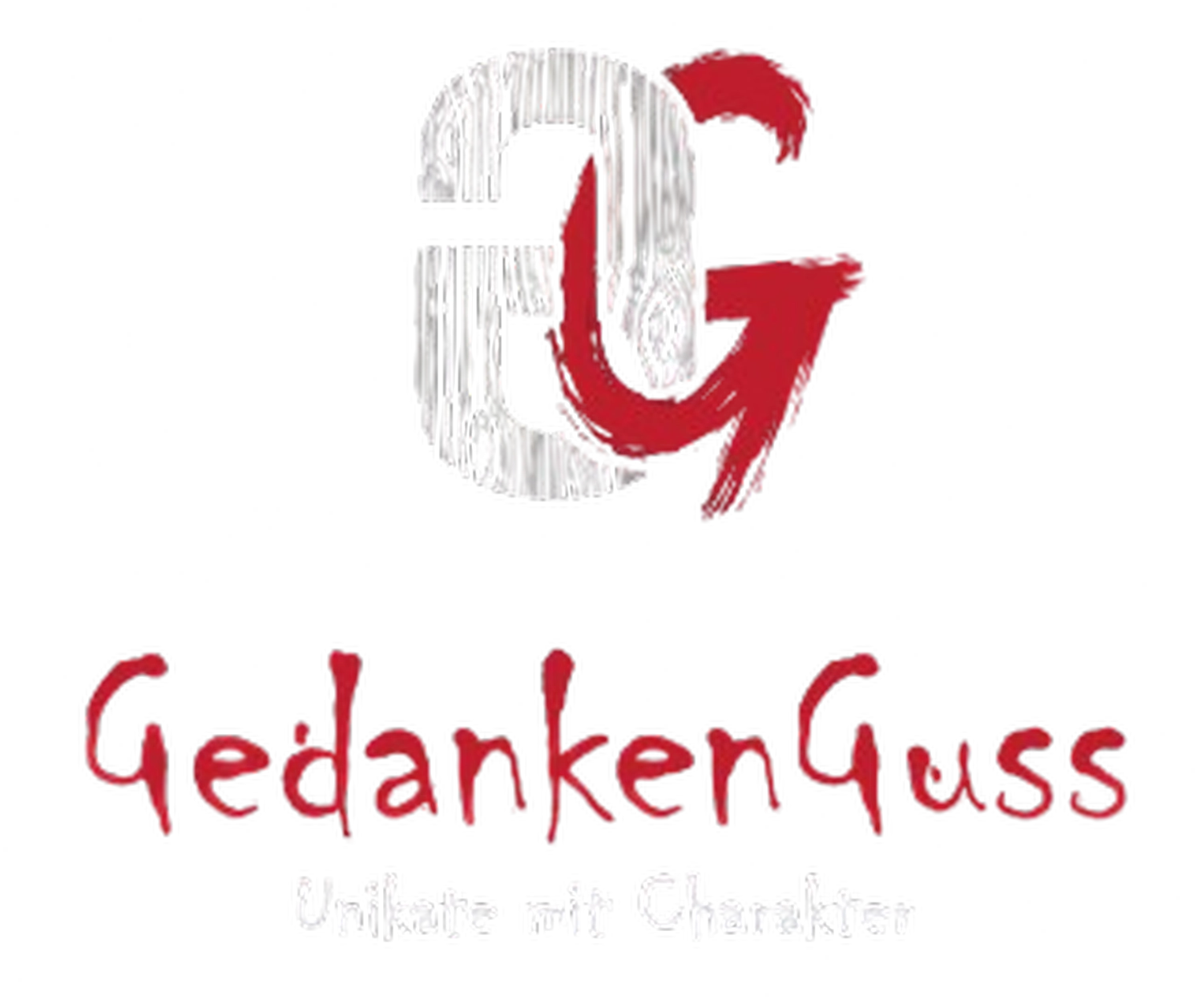 GedankenGuss - Holzskulpturen und abstrakten Kunstwerken - Logo 