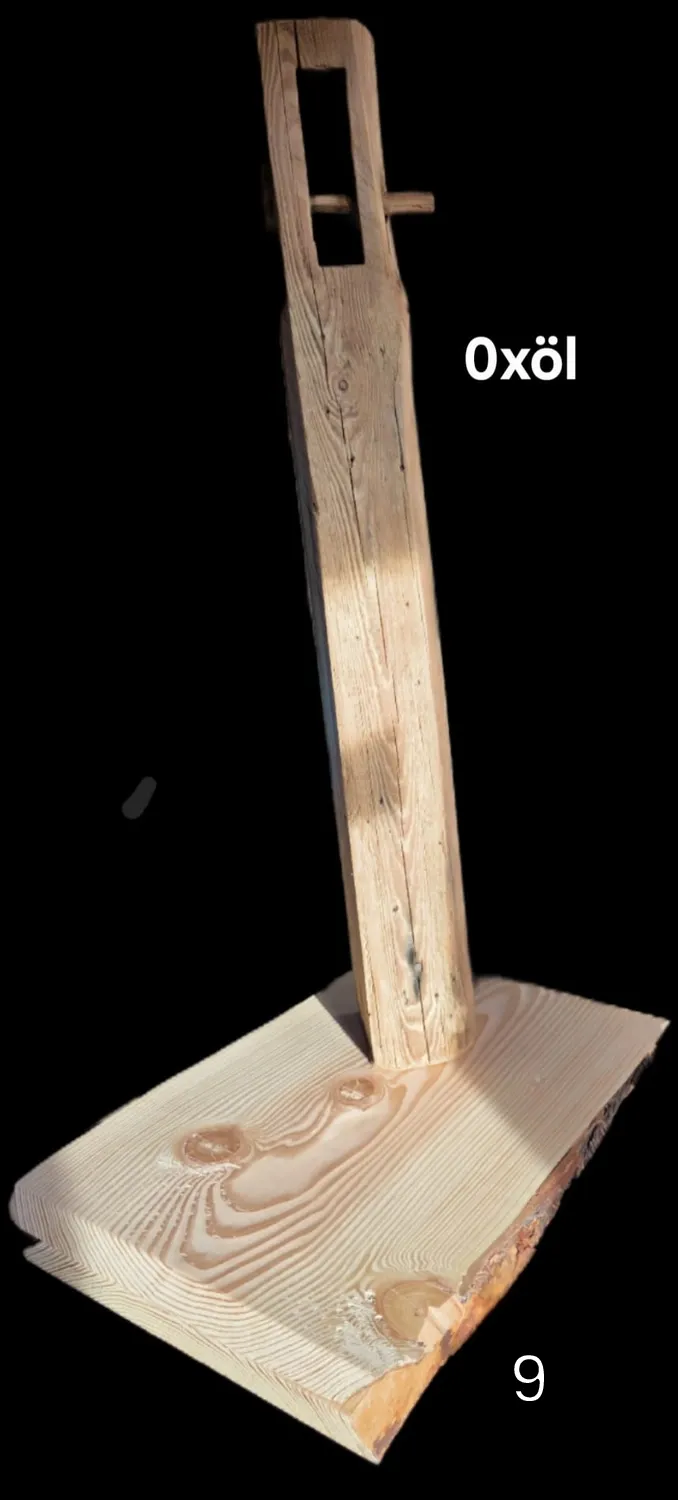 GedankenGuss - Holzskulpturen und abstrakten Kunstwerken - Die Entstehung einer Holz Lampe